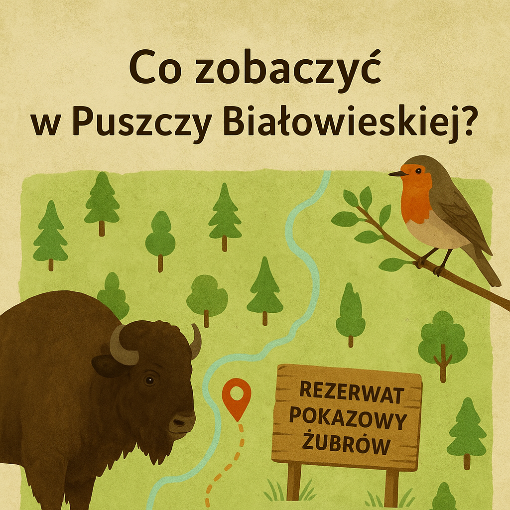 Rezerwat Pokazowy Żubrów – przewodnik zwiedzania
