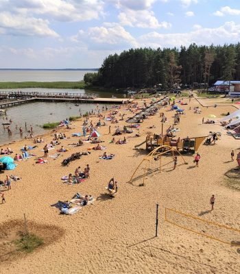 Plaża Bondary - kąpielisko nad Zalewem Siemianówka